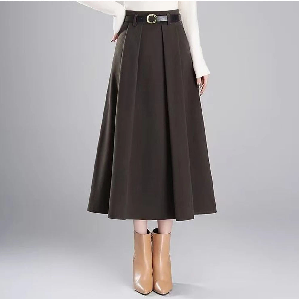 Vintage Pleated Short Skirt